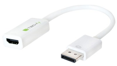 Adapter - DisplayPort 1.2 Stecker auf -- HDMI 15 cm, IADAP-DP-HDMIF2 (Produktbild 1)