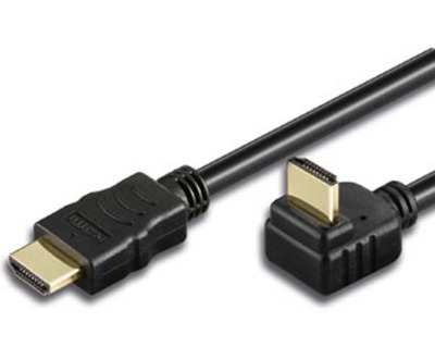 HDMI High Speed Kabel mit Ethernet, 1x -- gew., 1 m, ICOC-HDMI-LE-010 (Produktbild 1)