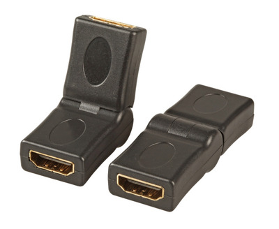 HDMI Adapter -- Typ A Bu. auf Typ A Bu. 180°, EB482 (Produktbild 1)