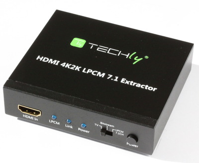HDMI Audio-Extractor LPCM 7.1, 4K, UHD -- 3D