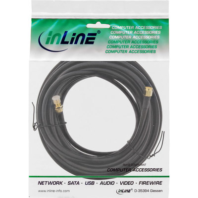 InLine WLAN Kabel, R-SMA-Stecker auf R-SMA-Kupplung, 10m (Produktbild 11)