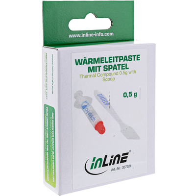 InLine® Wärmeleitpaste, 0,5g, mit Spatel (Produktbild 11)