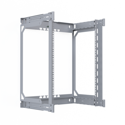 Rückrahmen für X-Rack Wandgehäuse -- 400-600mm 15HE 600x766mm verzinkt 1/3, WGX-BF15 (Produktbild 1)