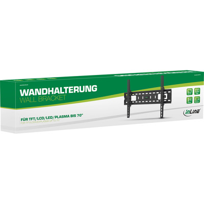 InLine® Wandhalterung, für TFT/LCD/LED/Plasma, 81-178cm (32-70), max. 75kg (Produktbild 3)