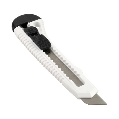 InLine® Allzweck Cutter Messer, 18mm Klinge, weiß (Produktbild 2)