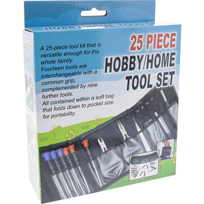 InLine® Heim und Hobby Werkzeugset, 25-teilig (Produktbild 3)