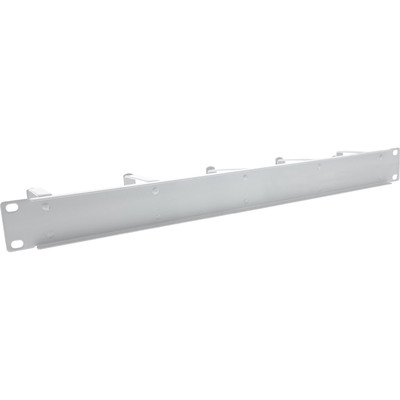 InLine® 19 Kabelführungspanel, 5 große Bügel, RAL7035, grau (Produktbild 2)