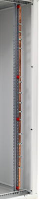 Erdungsschiene für Schränke 42HE -- vertikal, inkl. 12 x Sammelklemme, K3930V42 (Produktbild 1)