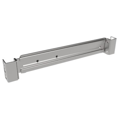 Gleitschienen teleskopisch für Tiefe 600, 100 kg,  -- Set 2 Stück L/R, verzinkt, 691652T.06 (Produktbild 1)