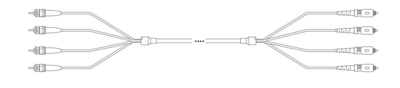 A-DQ(ZN) B2Y OM3 50/125µmm ST/SC 24G 1,0m -- A-DQ(ZN) B2Y OM3 50/125µmm ST/SC 24G 1,0m --