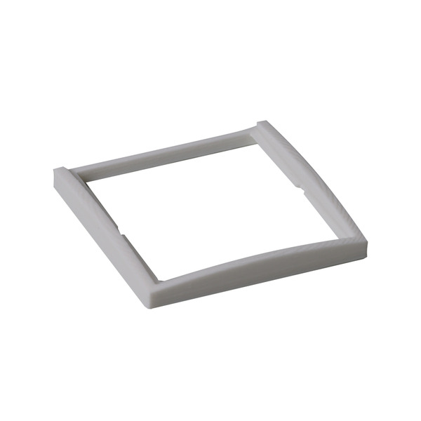 Adapterrahmen DesignkompatibilitÃ¤t zu -- Berker, RAL9003