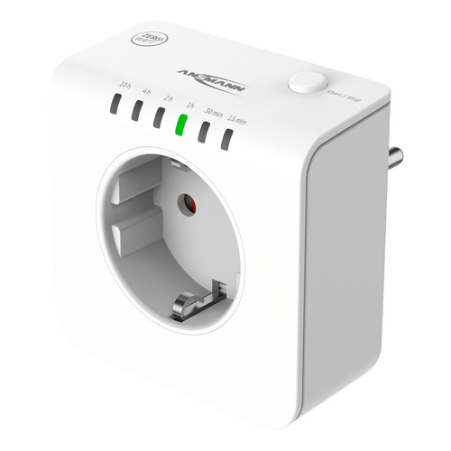 ANSMANN 1260-0016 AES 1.5 Zeitgesteuerte Energiespar-Steckdose ZeroWatt