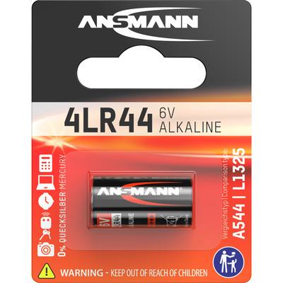 ANSMANN 1510-0009 Alkaline Batterie 6V 4LR44
