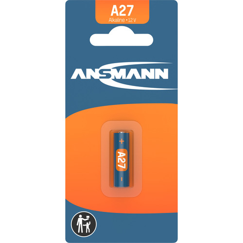 ANSMANN 1516-0001 Alkaline Batterie A27, 12V
