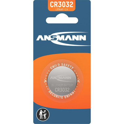 ANSMANN 1516-0013 Knopfzelle CR3032 3V Lithium ANSMANN 1516-0013 Knopfzelle CR3032 3V Lithium