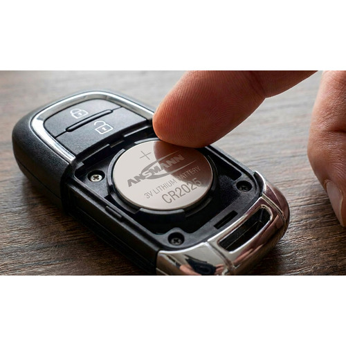 ANSMANN 1516-0263 CR2025 Autoschlüssel Car key Lithium Knopfzelle 1er Blister