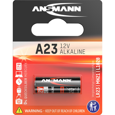ANSMANN 5015182 Alkaline Batterie A23, 12V