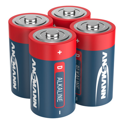 ANSMANN 5015581 RED Alkaline-Batterie, Mono (D), LR20, 4er Pack ANSMANN 5015581 RED Alkaline-Batterie, Mono (D), LR20, 4er Pack