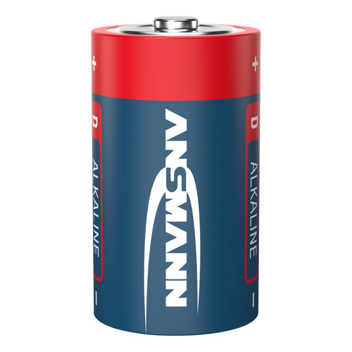 ANSMANN 5015581 RED Alkaline-Batterie, Mono (D), LR20, 4er Pack