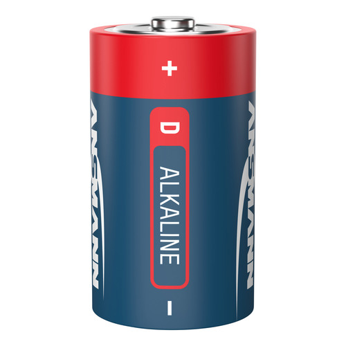 ANSMANN 5015581 RED Alkaline-Batterie, Mono (D), LR20, 4er Pack