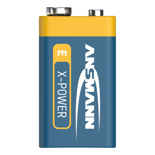 ANSMANN 5015643 X-Power Alkaline-Batterie, 6LR61, 9V-Block (E)