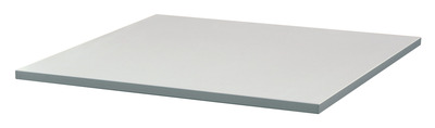 Arbeitsplatte für PRO 800 x 800 mm, grau --