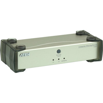 Arbeitsplatzumschalter ATEN CS261-AT-G, 2x Konsole an 1x PC, DVI-D, USB Arbeitsplatzumschalter ATEN CS261-AT-G, 2x Konsole an 1x PC, DVI-D, USB