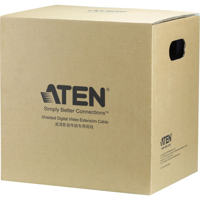 ATEN 2L-2901 abgeschirmtes Cat.5-Verlegekabel für Digitalvideo-Anwendungen, 305 m ATEN 2L-2901 abgeschirmtes Cat.5-Verlegekabel für Digitalvideo-Anwendungen, 305 m