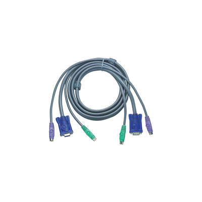 ATEN 2L-5005P/C KVM Kabelsatz, VGA, PS/2, Länge 5m