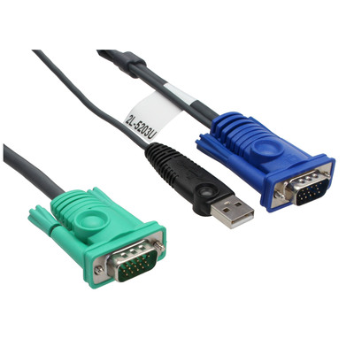 ATEN 2L-5202U KVM Kabelsatz, VGA, USB, Länge 1,8m ATEN 2L-5202U KVM Kabelsatz, VGA, USB, Länge 1,8m