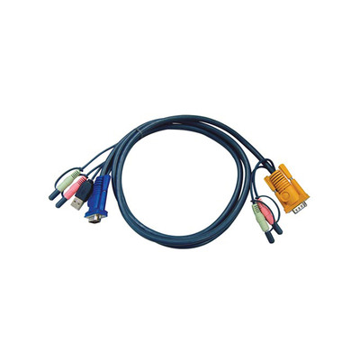 ATEN 2L-5302U KVM Kabelsatz, VGA, USB, Audio, Länge 1,8m ATEN 2L-5302U KVM Kabelsatz, VGA, USB, Audio, Länge 1,8m