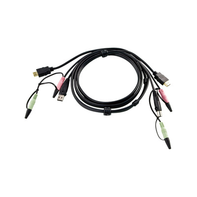 ATEN 2L-7D02UH KVM Kabelsatz, HDMI, USB, Audio, Länge 1,8m ATEN 2L-7D02UH KVM Kabelsatz, HDMI, USB, Audio, Länge 1,8m