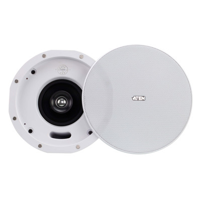 ATEN AS104 4-Koaxial-Deckenlautsprecher, 1 Paar, weiß (Produktbild 1)
