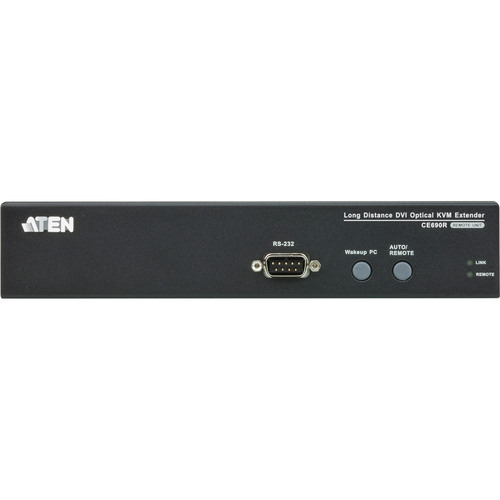 ATEN CE690 Konsolen-Ext., DVI über LWL, USB, RS232, mit Audio, max. 20km via LWL