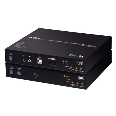 ATEN CE990 KVM LWL (SM) Konsolen-Extender, USB True 4K DisplayPort/HDMI (True4K) (Produktbild 1)