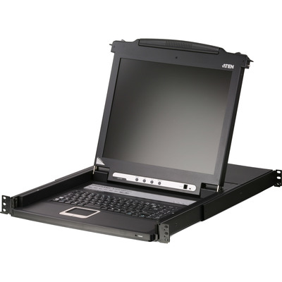 ATEN CL1008M KVM-Switch, 17 LCD, 8-fach, DE-Layout ATEN CL1008M KVM-Switch, 17 LCD, 8-fach, DE-Layout