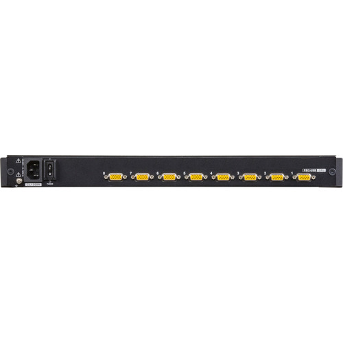 ATEN CL1308N CH KVM-Switch 8-Port, 19-LCD-Konsole (PS/2-USB, VGA) CH-Layout