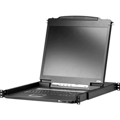 ATEN CL3000N Konsole mit 19-Display, VGA, USB, PS/2, geringes Gewicht (Produktbild 1)