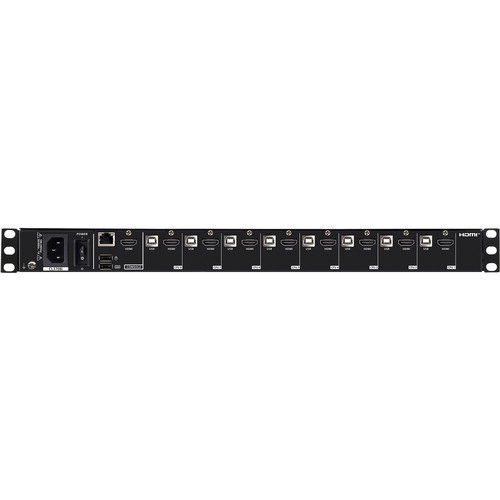 ATEN CL3708iNW FR KVM-IP-Switch 8-Port, 18,5-LCD-Konsole (USB HDMI) FR-Layout