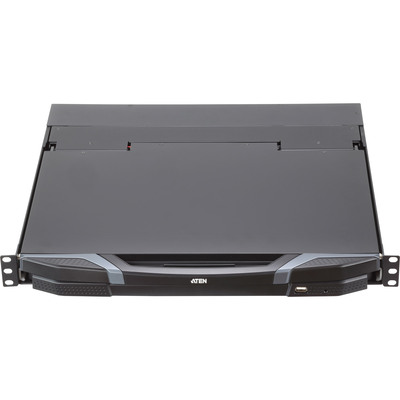 ATEN CL3800NW CH Kurze Dual-Rail 18,5-LCD-Konsole (USB HDMI DVI VGA) CH-Layout