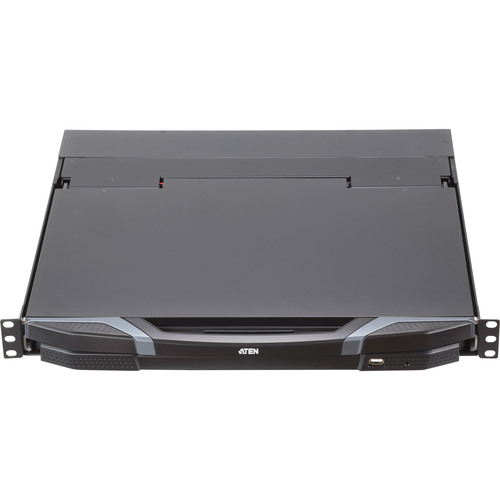 ATEN CL3800NW SL Kurze Dual-Rail 18,5-LCD-Konsole (USB HDMI DVI VGA) SL-Layout