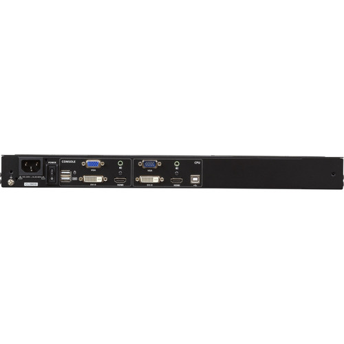 ATEN CL3800NW SL Kurze Dual-Rail 18,5-LCD-Konsole (USB HDMI DVI VGA) SL-Layout