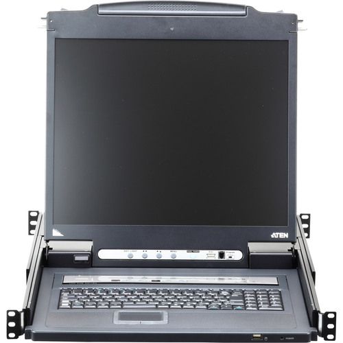 ATEN CL5708IM FR KVM over IP Switch 8-Port 17-LCD (PS/2-USB VGA) FR-Layout