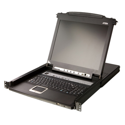 ATEN CL5716M SL KVM Switch 16-Port 17-LCD Single Rail (PS/2-USB VGA) SL-Layout ATEN CL5716M SL KVM Switch 16-Port 17-LCD Single Rail (PS/2-USB VGA) SL-Layout