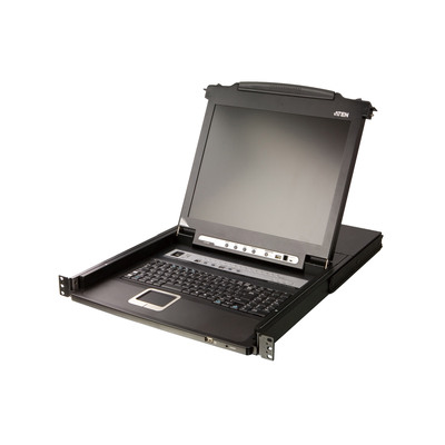 ATEN CL5716N SL KVM Switch 16-Port 19-LCD Single Rail (PS/2-USB VGA) SL-Layout ATEN CL5716N SL KVM Switch 16-Port 19-LCD Single Rail (PS/2-USB VGA) SL-Layout