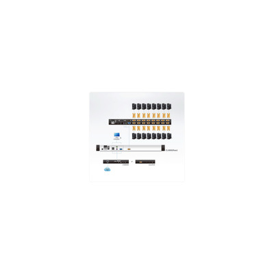 ATEN CL5800N DE Dual Rail 19-LCD-Konsole, 19 1HE (PS/2-USB, VGA) DE-Layout