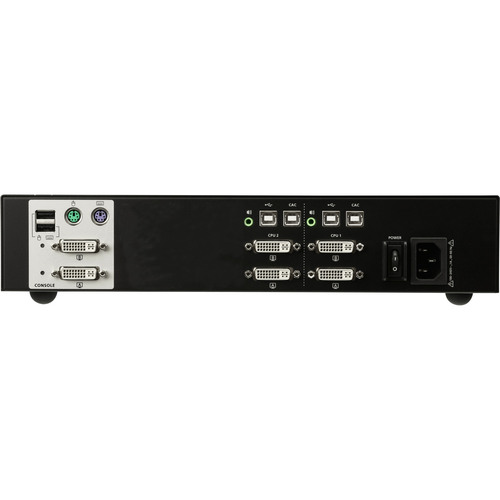 ATEN CS1142D KVM Secure Switch, 2-fach, DVI Dual Display, USB, Audio