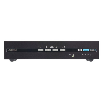 ATEN CS1144DP4 4-Port KVM Secure Switch mit USB 4K DisplayPort Dual-Display