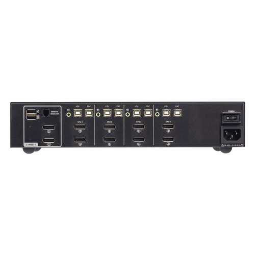 ATEN CS1144DP4C 4-Port KVM Secure Switch mit USB 4K DisplayPort Dual-Display