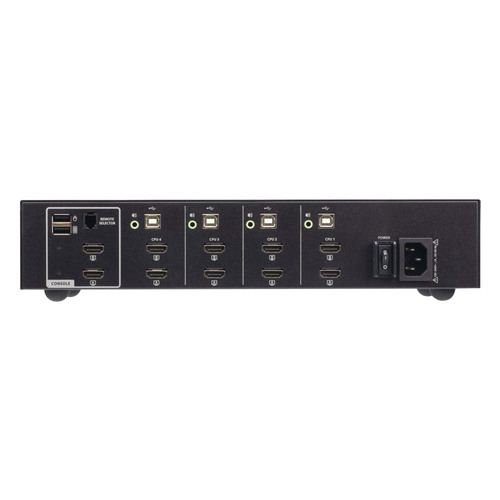 ATEN CS1144H4 4-Port KVM Secure Switch mit USB 4K HDMI (PSD PP v4.0-konform)